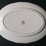 Oval dish Gien