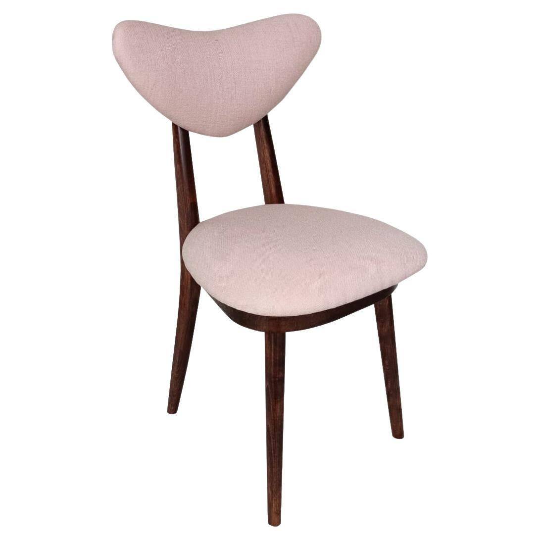 Chaise cœur rose eau vintage Europe 1960s