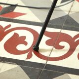 Floor lamp tablet in formica