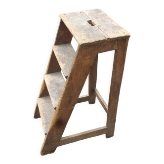 Wooden stepladder
