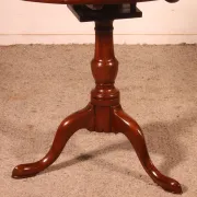 mahogany guéridon with mechanism - 18th century