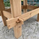 Vintage pine coffee table