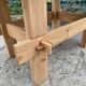 Vintage pine coffee table