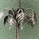 Silver-plated palm lamp, 1910, Thomas Bradbury & Sons