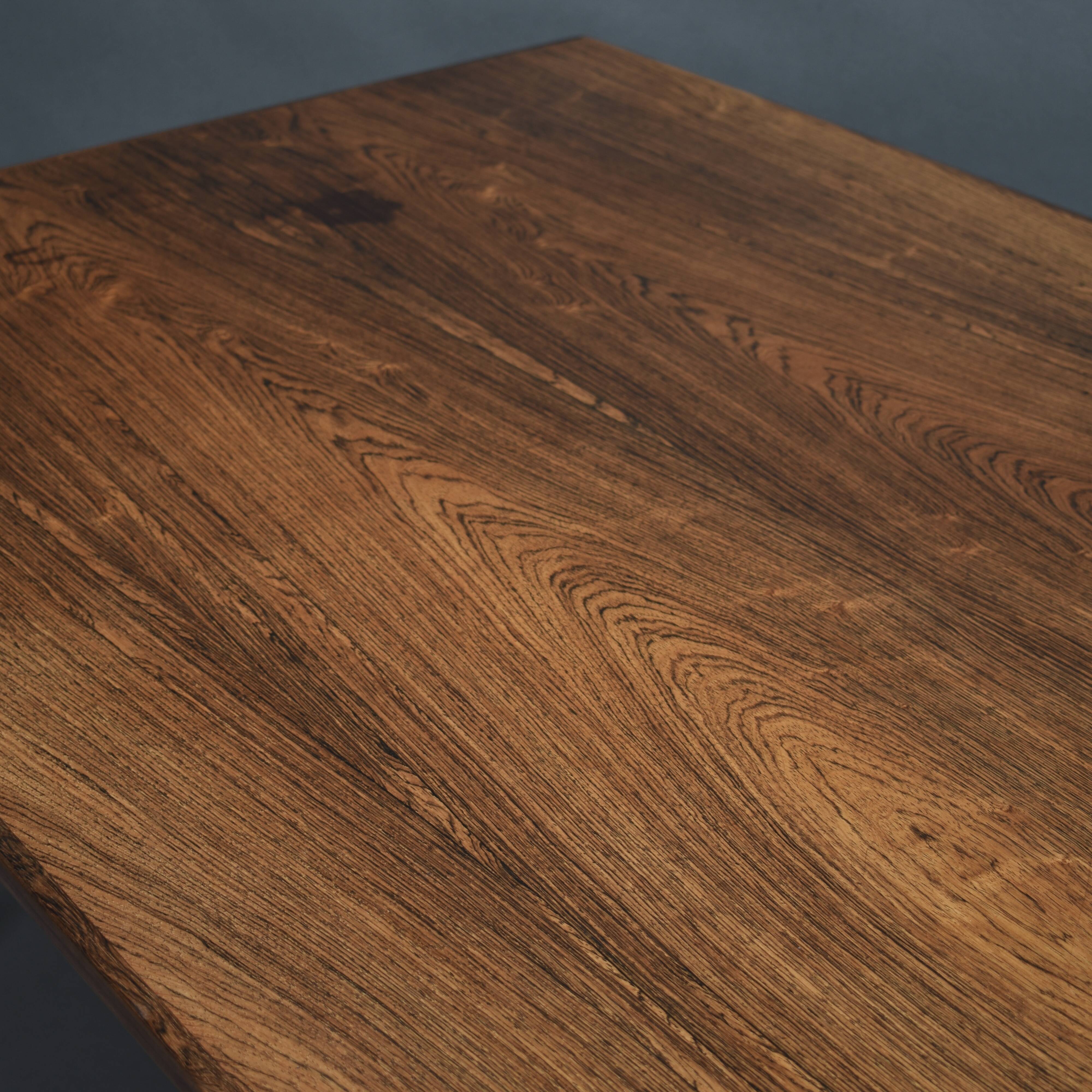 Brazilian rosewood extendable dining table by Niels O. Møller, Denmark – circa 1950