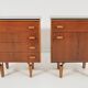 Vintage nightstands 1970s, set of 2