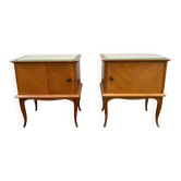 pair of 1950 tables