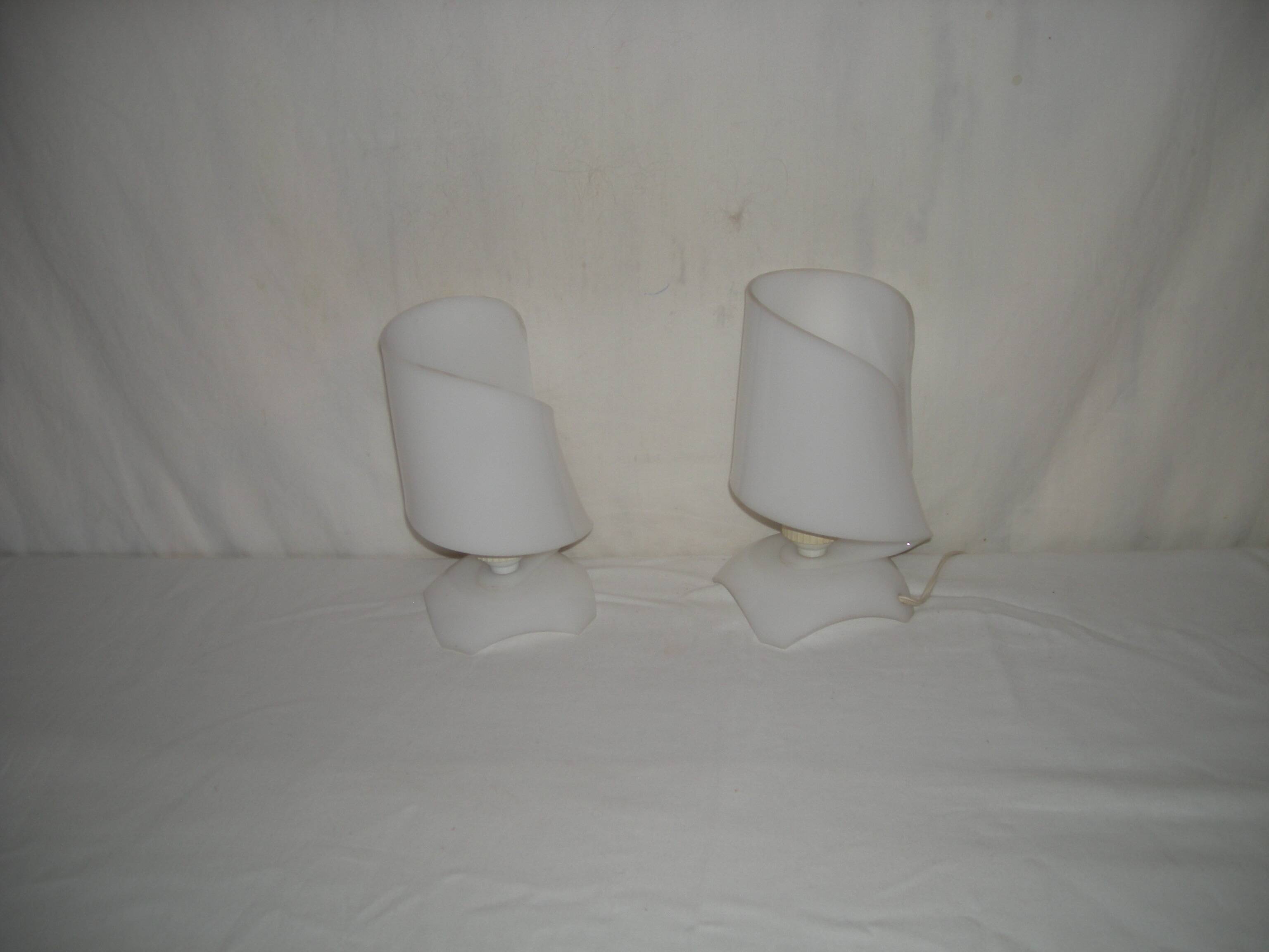 paire de lampe de chevet des années 50