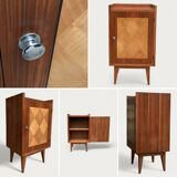 Buffet vintage palissandre et orme 1950