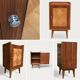 Vintage rosewood and elm sideboard 1950