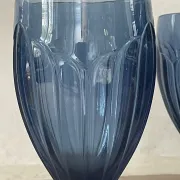 Set of four water glasses model "Sky Blossoms" by Lenox Art style