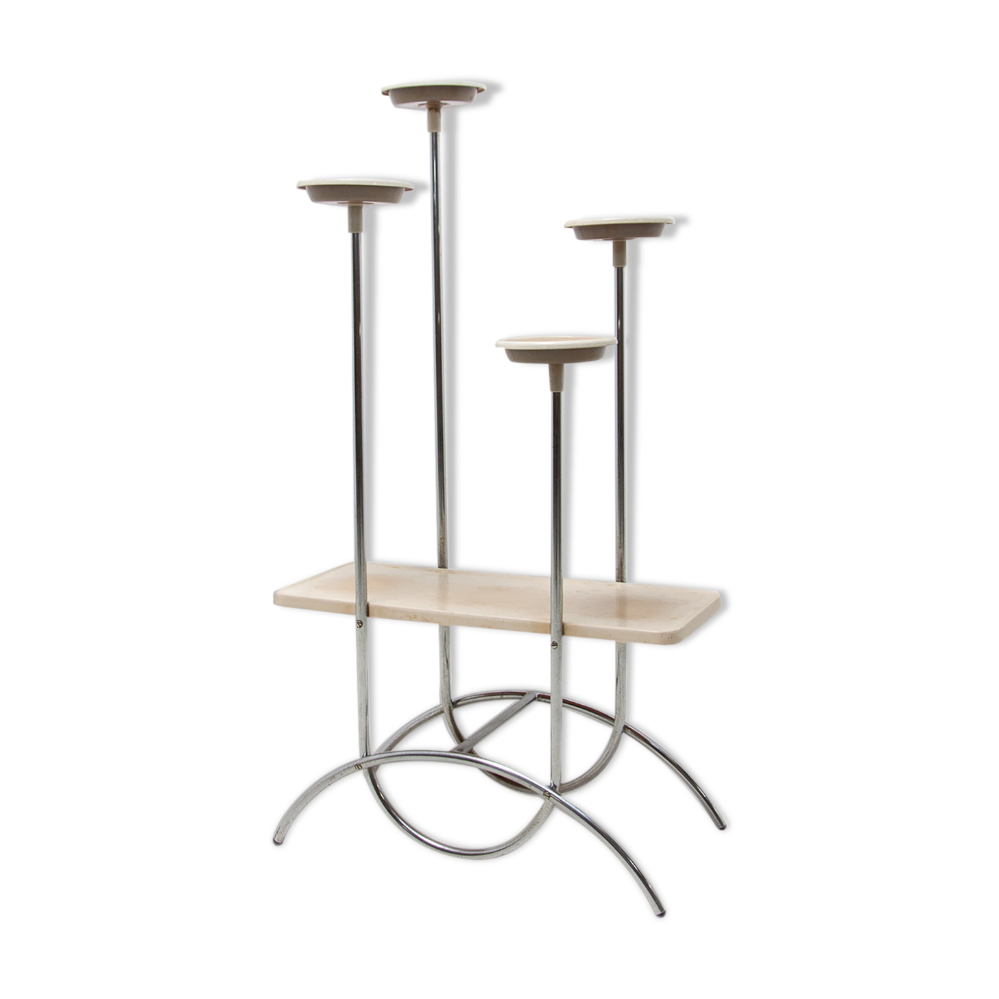 Tubular steel flower stand Bauhaus, 1930´s, Czechoslovakia