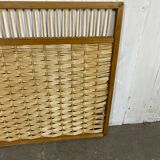 Rattan headboard