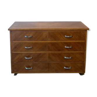 Très belle commode vintage en chêne