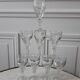 Lot of 8 glasses to digestive 20s