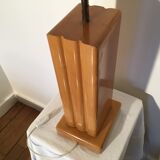 Minimalist solid wood lamp