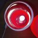 Trio de lampes mylomit – usage extérieur – blanc & rouge – design
