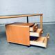 Scandinavian Ergonomic Design Writing Desk and Stool from Stokke, 1980s, Set of 3