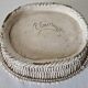 Vintage slipware fruit bowl