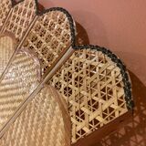 Giant bamboo and cane fan