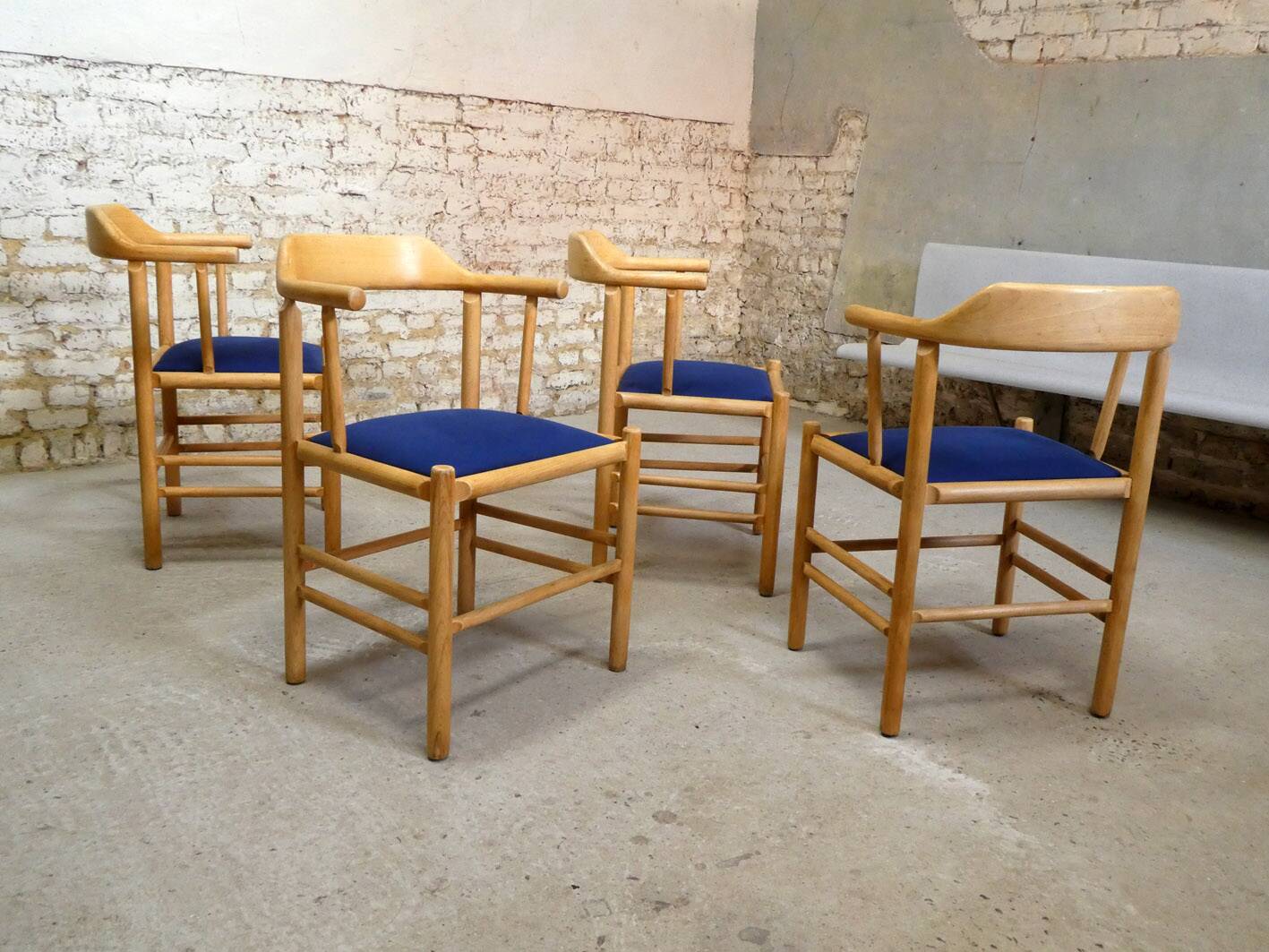 vintage armchairs 1980