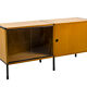 Ash and metal sideboard, A.R.P. design, Minvielle edition, 1950s