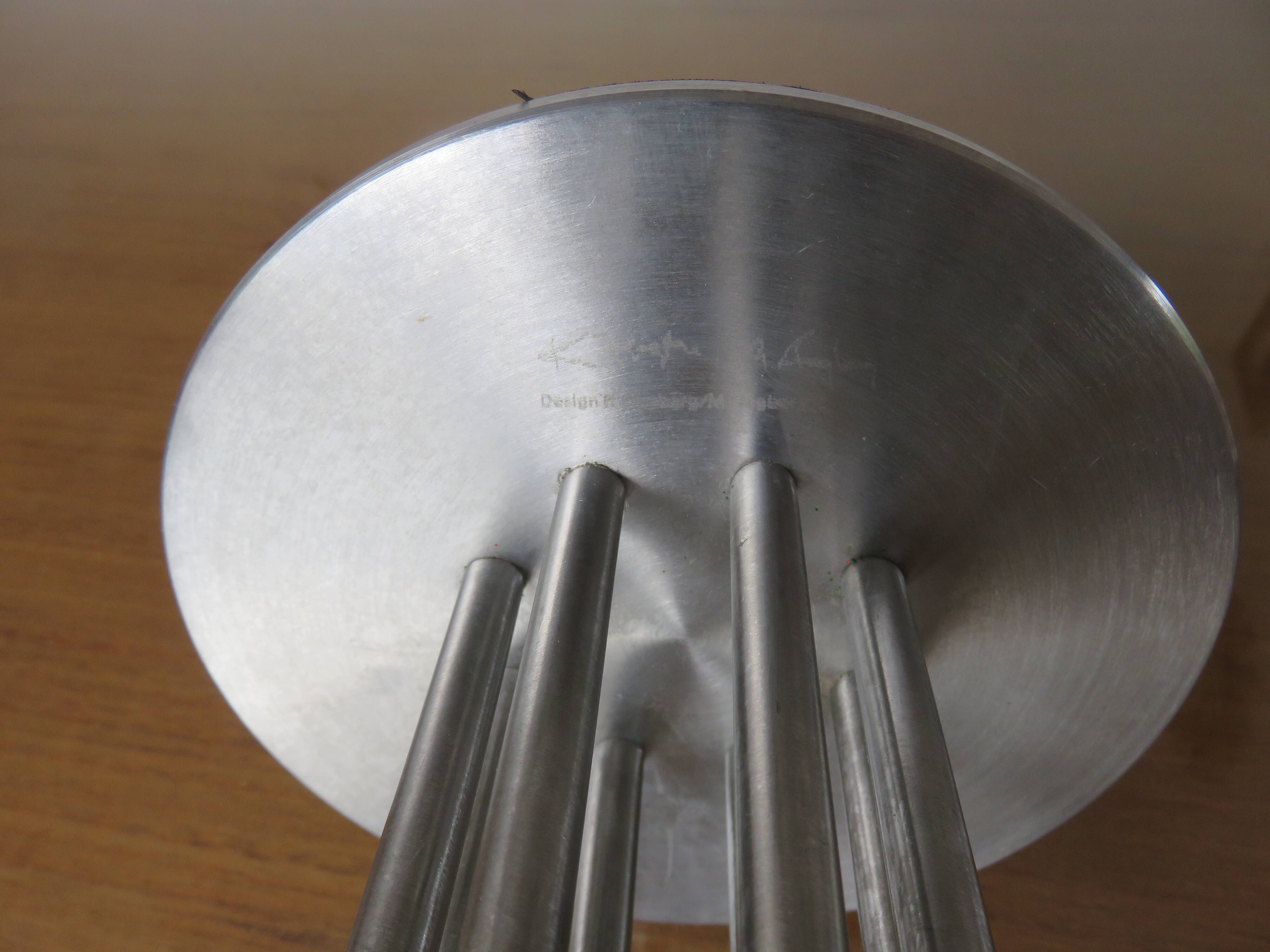 Bougeoir IKEA modèle Stockolm par Knut et Marianne Hagberg, signé