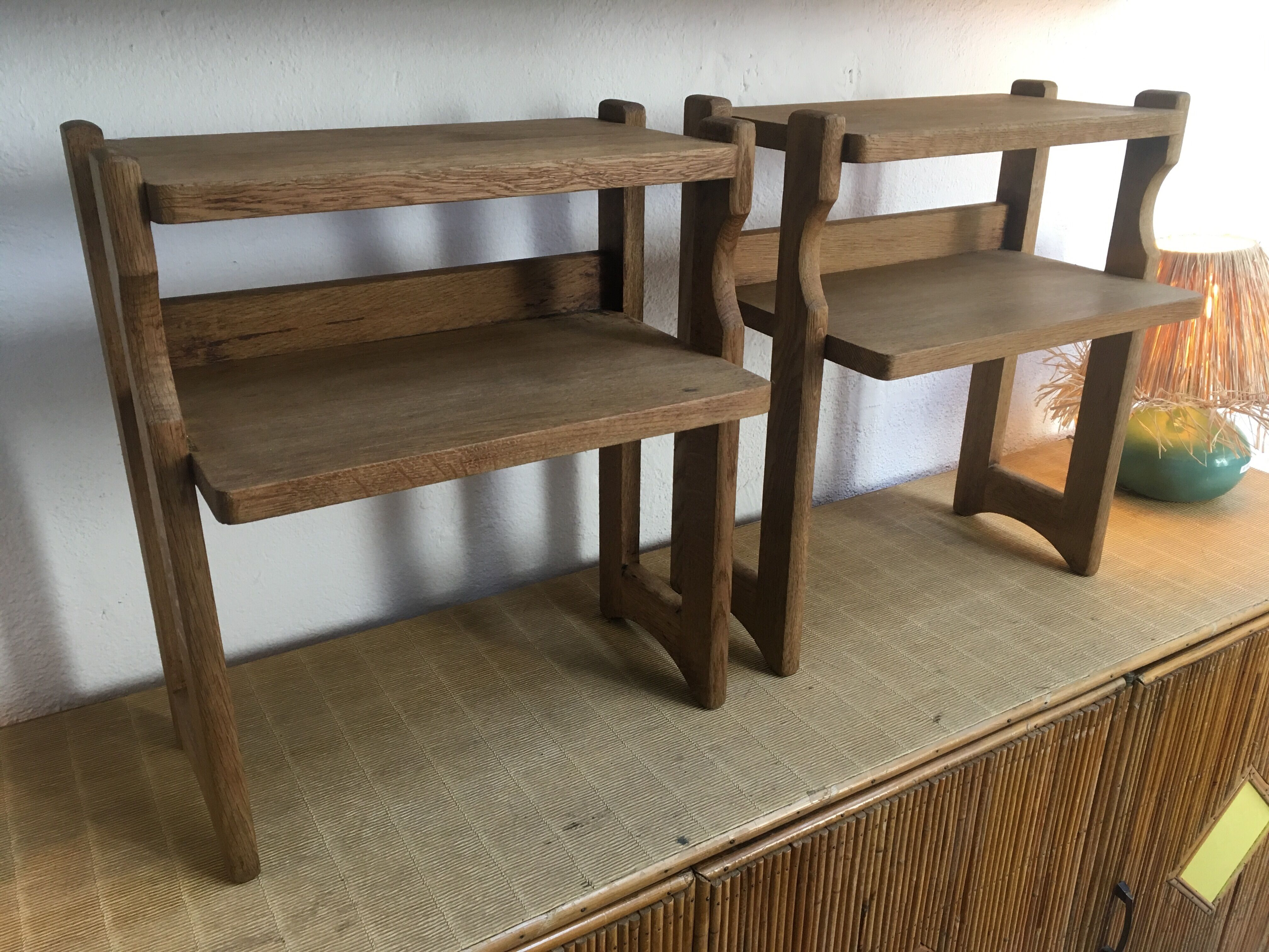 Bedside tables by Guillerme et Chambron