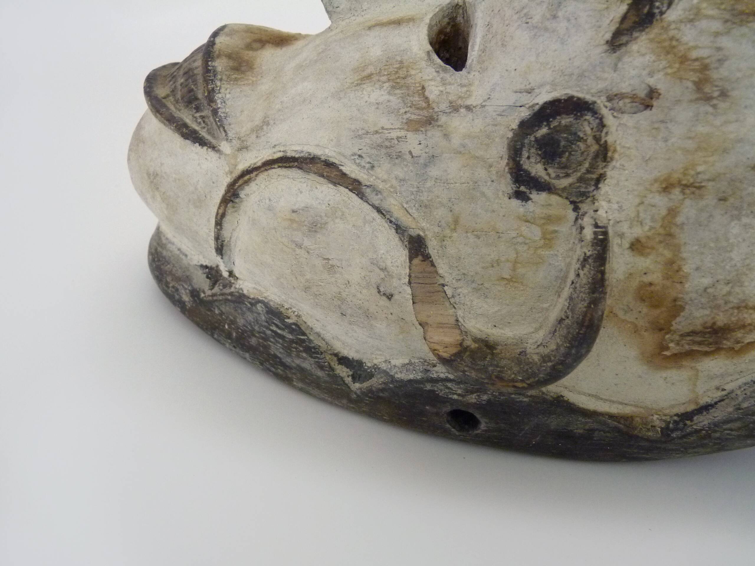 Okua Idoma Face Mask Nigeria. Tribal Art. African Art. 1970s