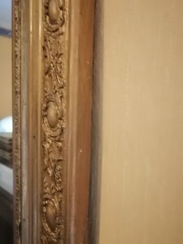 Miroir ancien doré 75x124cm
