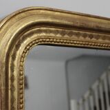 Golden Louis Philippe Mirror with Gold Leaf 55x76cm