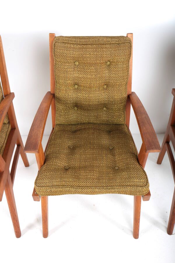 Set de 4 fauteuils vintage Free-Span FS-116, années 50
