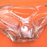 1970s Fruit bowl / Centrepiece transparent glass