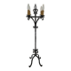 Candelabra floor lamp wrought iron candlestick