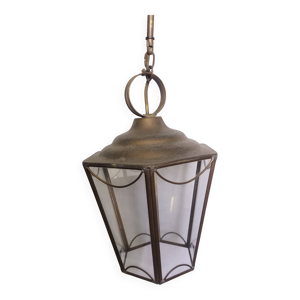 lanterne en laiton et