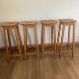 Set of 4 high stools