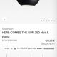 Suspension here comes the sun /dcw éditions