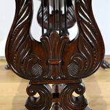 Desk Table with Shutters in Solid Rosewood, Restoration Period – Early 19th Century