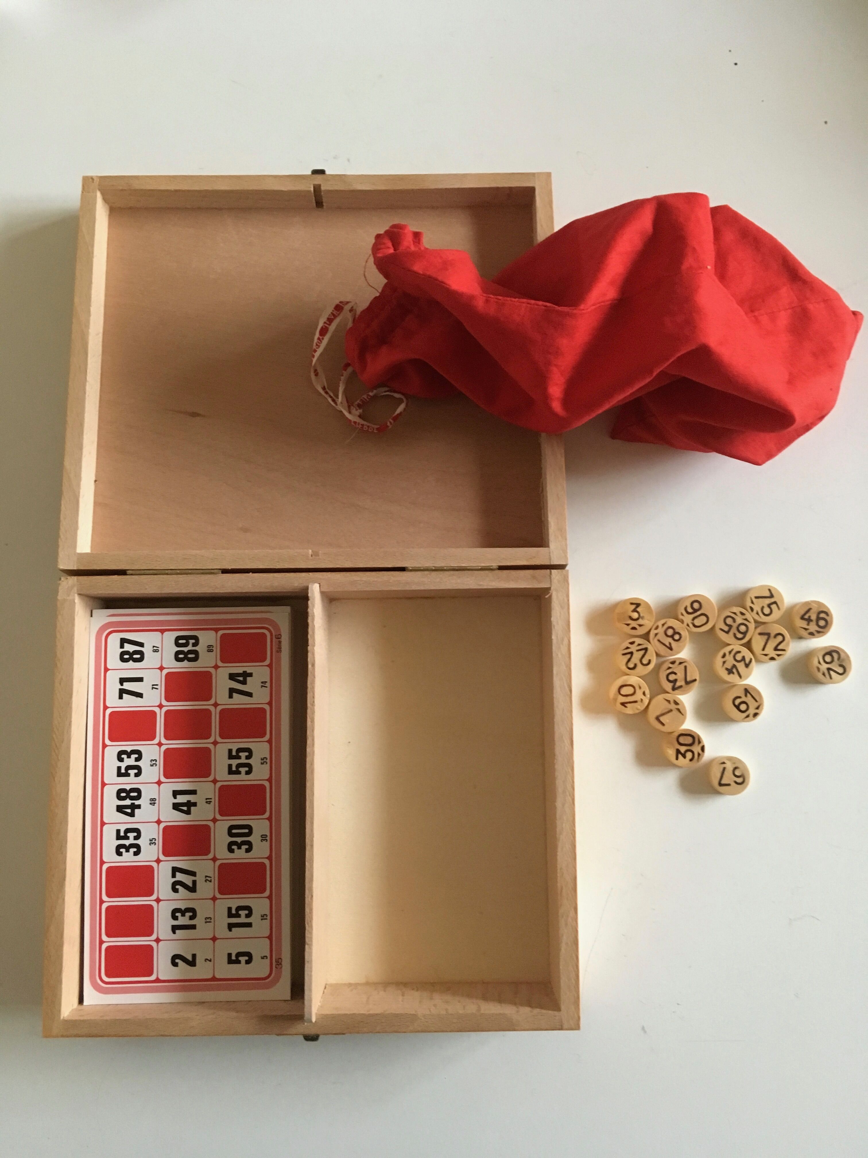 Lotto s 70s wooden game