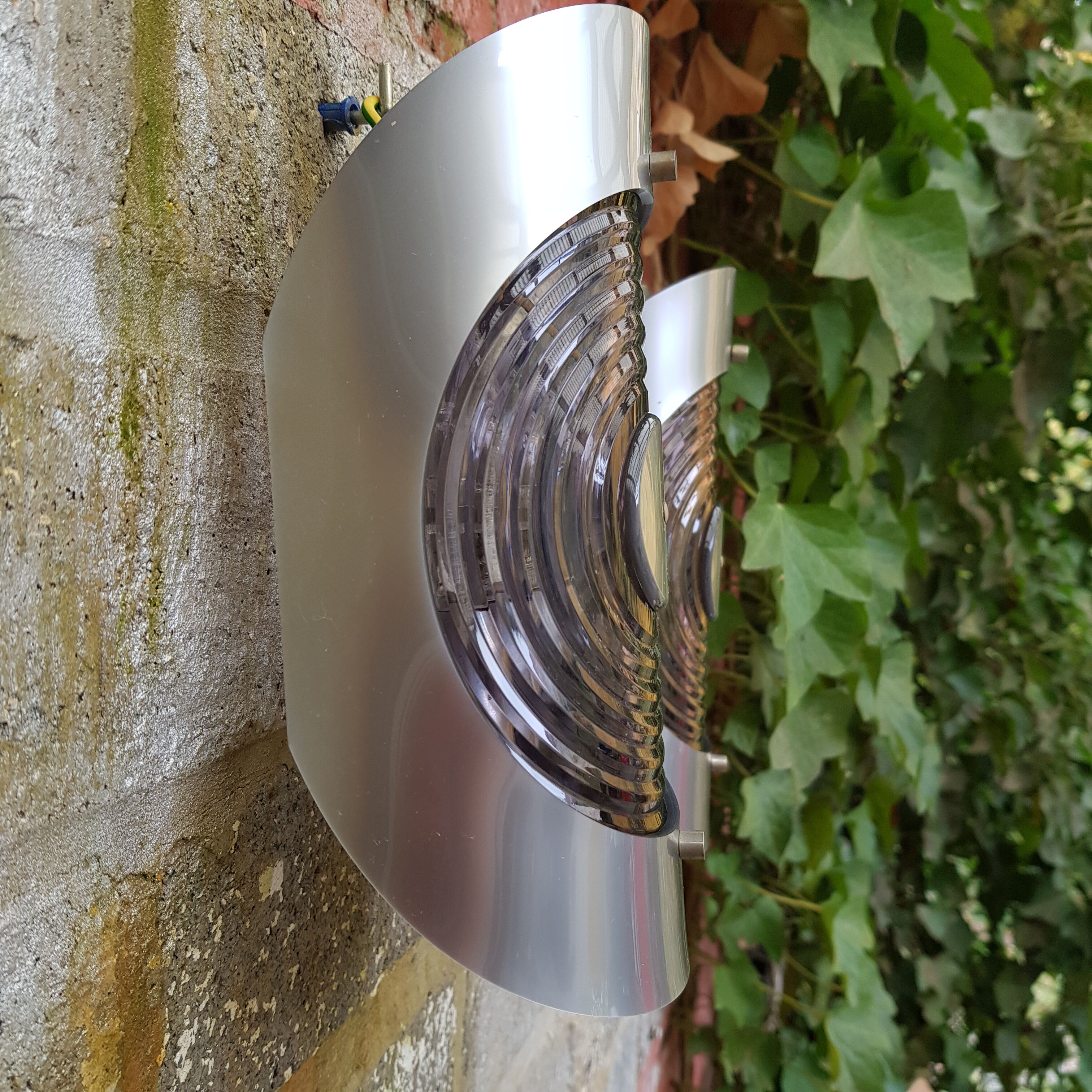 Pair of wall lamps seventies