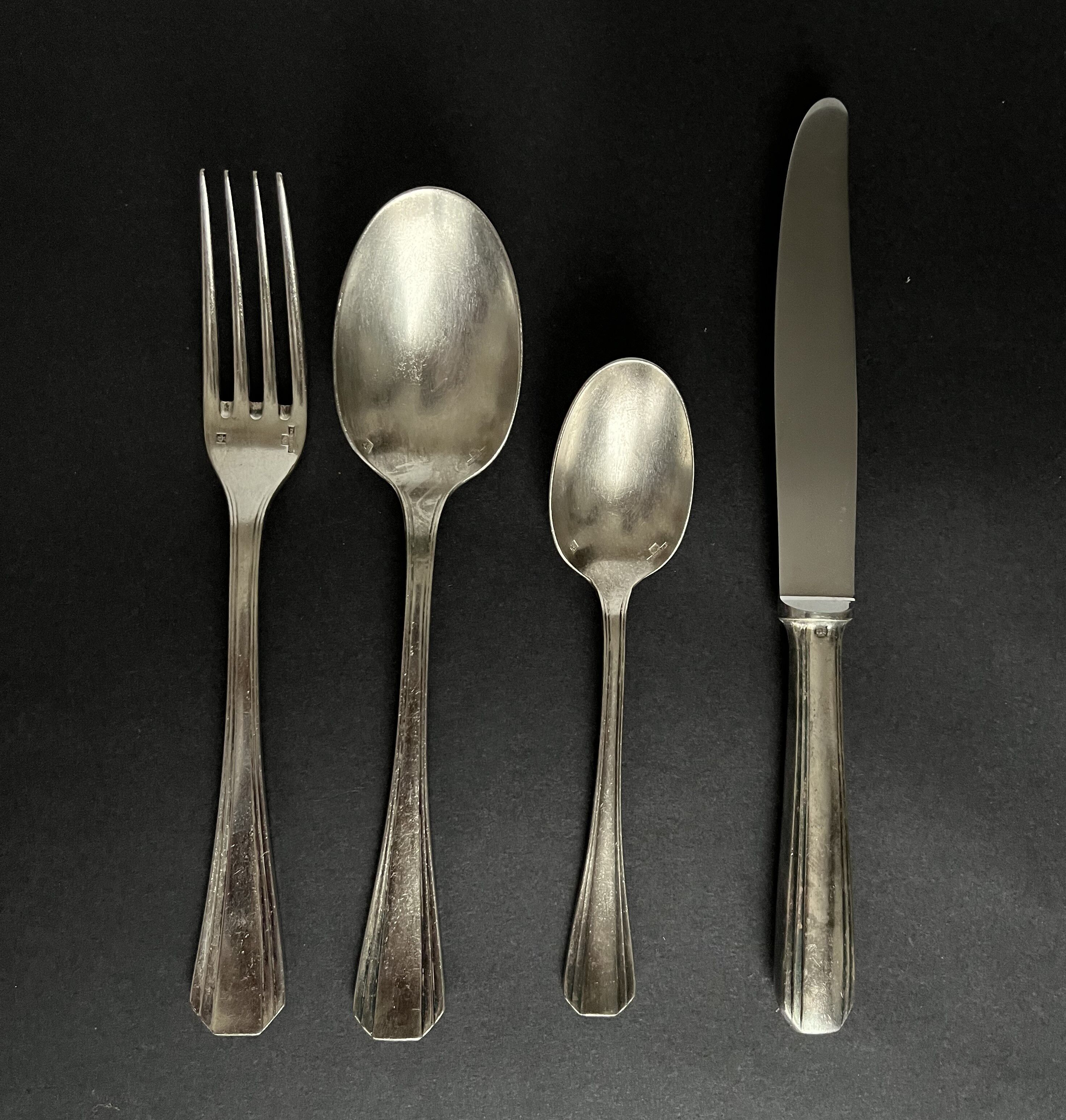 Couverts de baptême Christofle