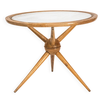 Mid-century round coffee table by Cesare Lacca, Italy, 1950s.