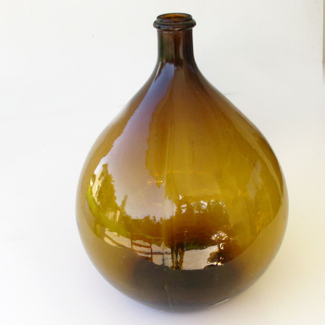 Dame Jeanne 20L amber - Old Bottle very clean glass