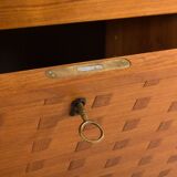 Poul Cadovius free standing wall unit for Cado, 1960s