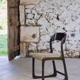 Set of 6 Traineau chairs by Baumann, 1960