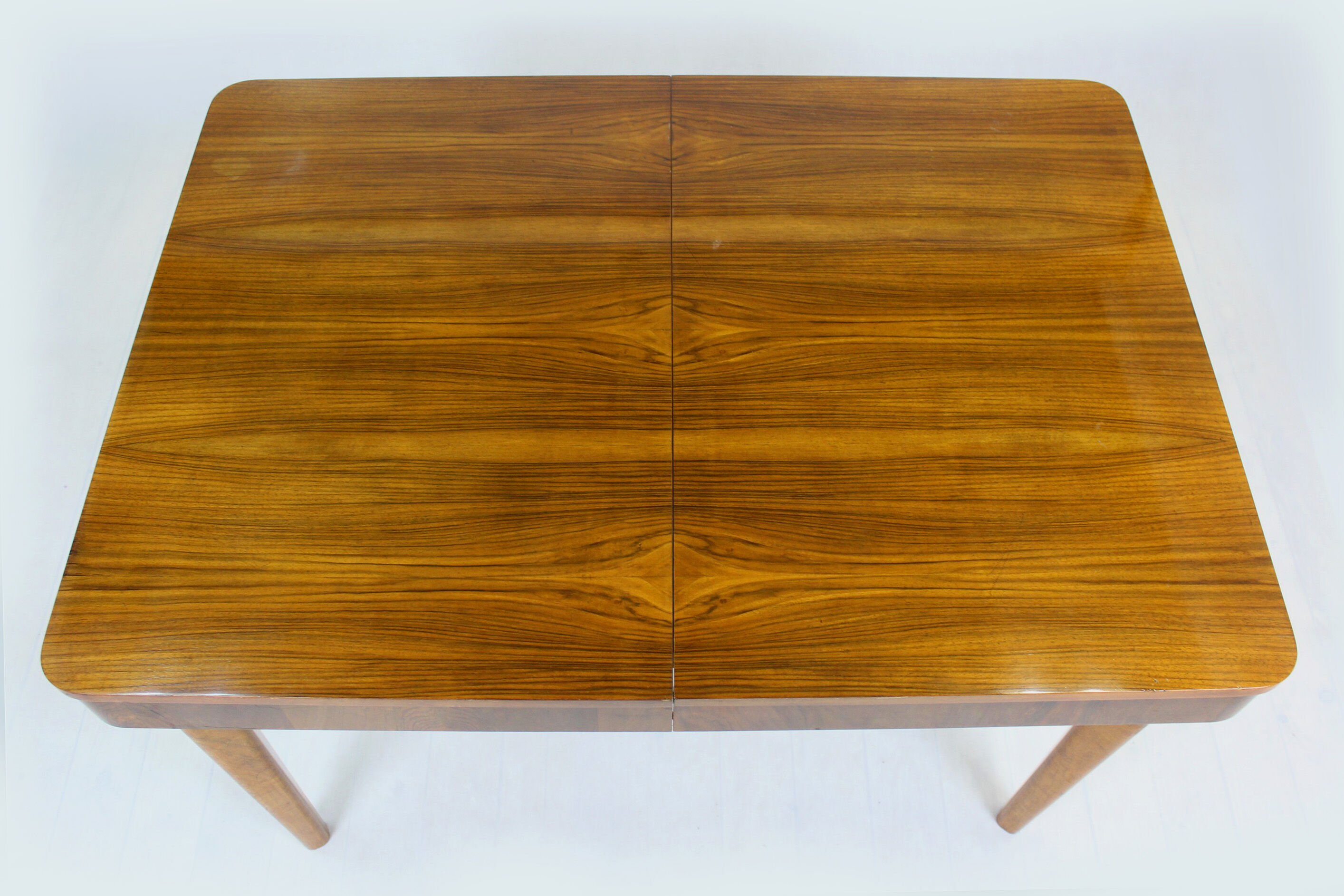 Extendable dining table by Jindrich Halabala for UP Zavody, 1950s