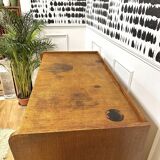 Vintage chest of drawers compass feet