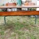 Bureau d'écolier double