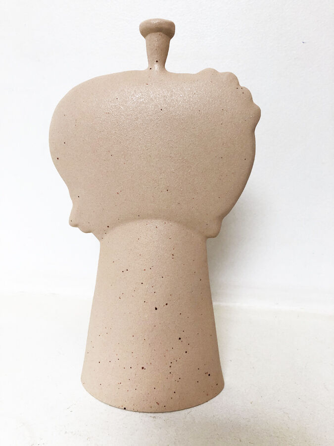 Pink man, ceramiche chiminazzo, 1970