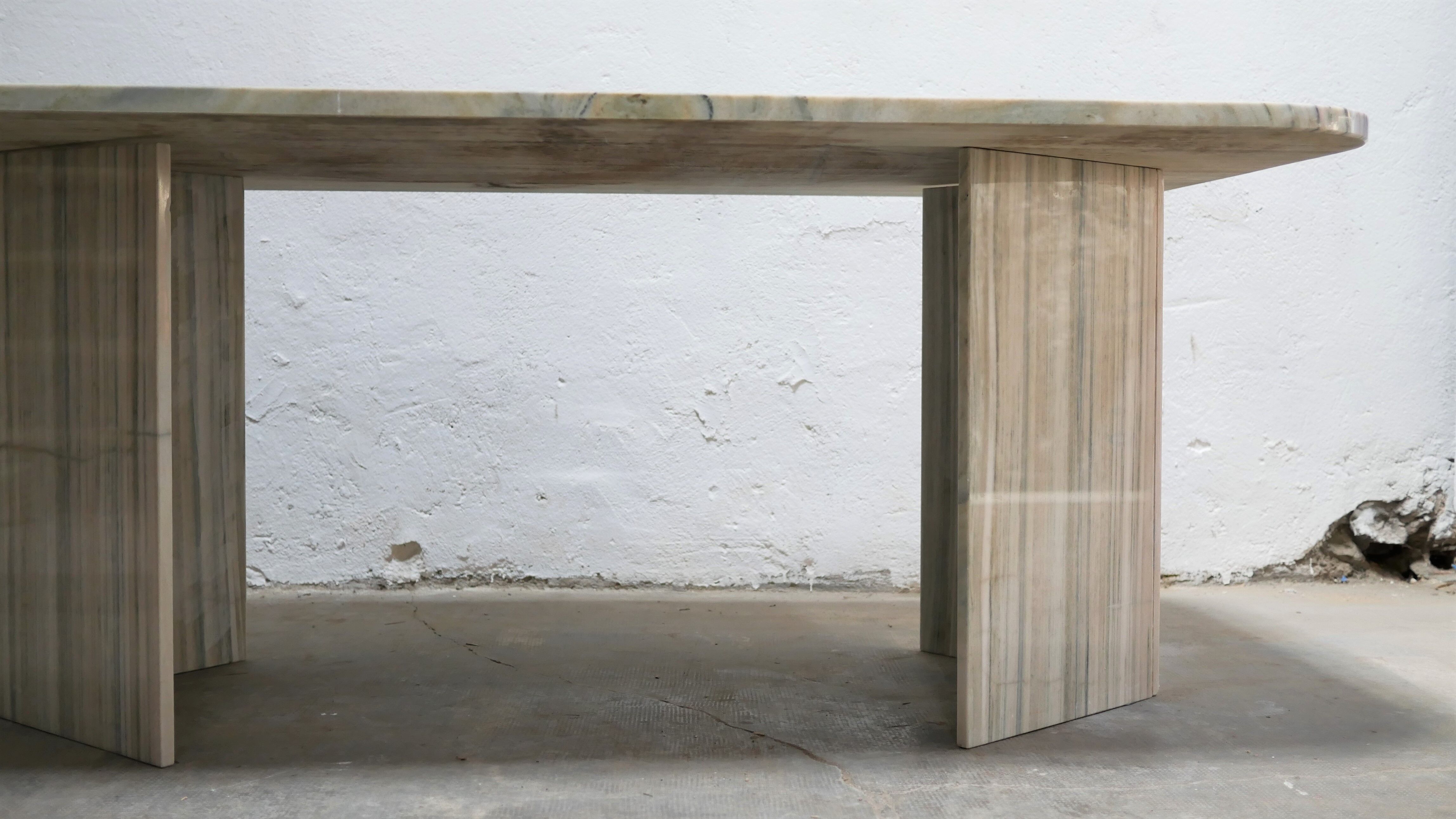 Vintage marble dining table